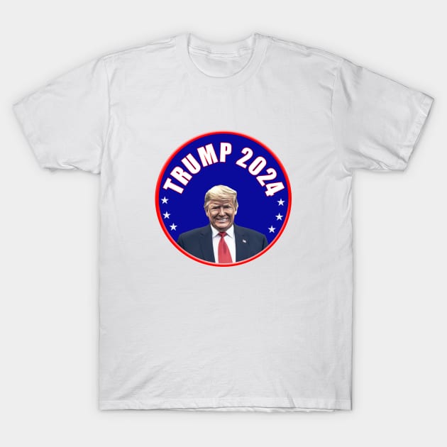 TRUMP 2024 T-Shirt by Roly Poly Roundabout